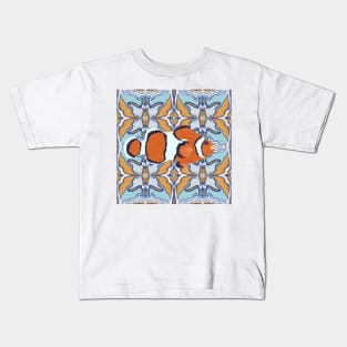 Abstract Clownfish Kids T-Shirt